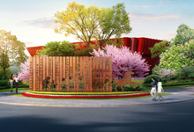 河北饒陽(yáng)縱五路景觀設(shè)計(jì)