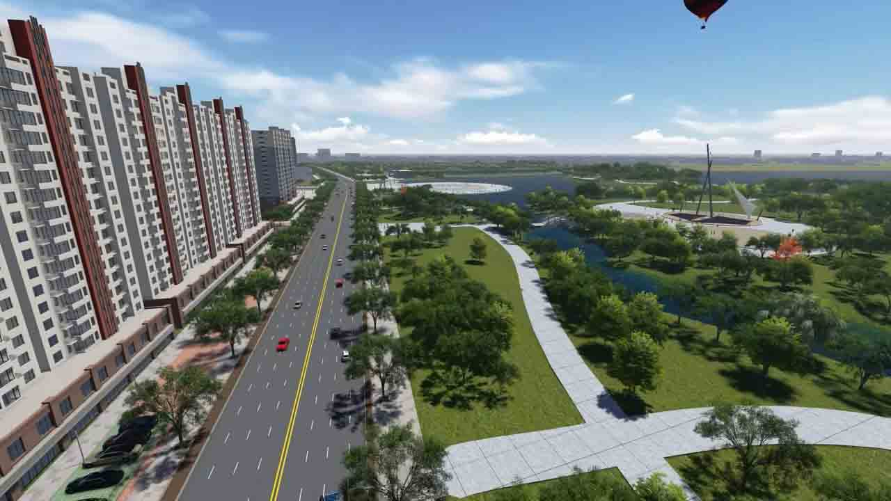 冀州濱湖公園濱湖大道